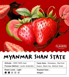 The Flavors Of Shan Strawberry